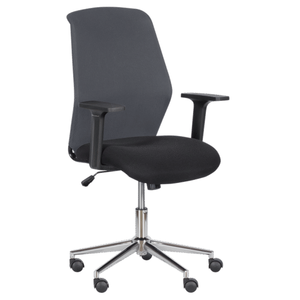 Работен офис стол Carmen 7047-1 - сив-черен