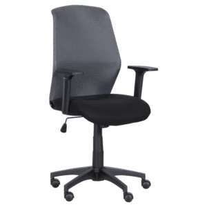 Работен офис стол Carmen 7047 - сив - черен