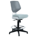 Работен офис стол LAB LUX - сив SIL