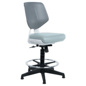 Работен офис стол LAB LUX - сив SIL